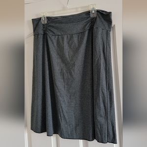 Tranquility Colorado Clothing Stretch Skirt Black/Gray XXL